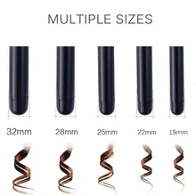 Профессиональный цифровой дисплей влажные сухие керамические щипцы для завивки волос электрические щипцы для завивки волос палочка личный салон Инструменты для укладки волос