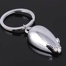 Металлические креативные подарки брелок с мышью кулон производители оптом настраиваемые надписи крутой активности подарок брелок