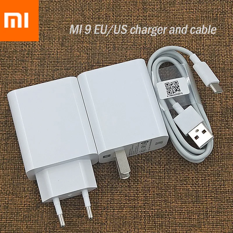Xiao mi 27 Вт быстрое зарядное устройство QC 4,0 турбо Зарядка адаптер питания usb C для mi 9 8 SE 9T CC9 A2 A1 mi X 3 2 Red mi note 7 K20 pro