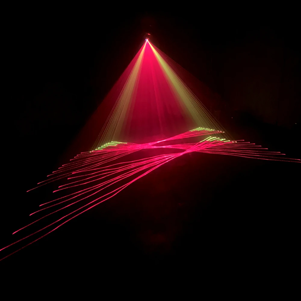 US $59.22 680mW RGB Color DMX Beam Projector Stage Sound Activated Scan Laser Music Light effect Disco DJ Home Party Scanner Lighting