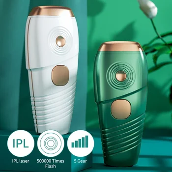 

500000 flash Laser Epilator Permanent IPL epilator laser Photoepilator women painless threading hair remover machine Dropship