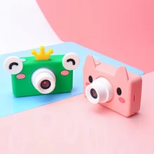 HD мини-камера для детей Мультяшные игрушки для детей обучающие игрушки для детей подарки на Рождество 12 языков Портативная Цифровая видеокамера