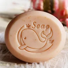 Мыло КИТ штамп прозрачный натуральный мультфильм рыбы серии оргстекло мыло штампы с ручкой акрил