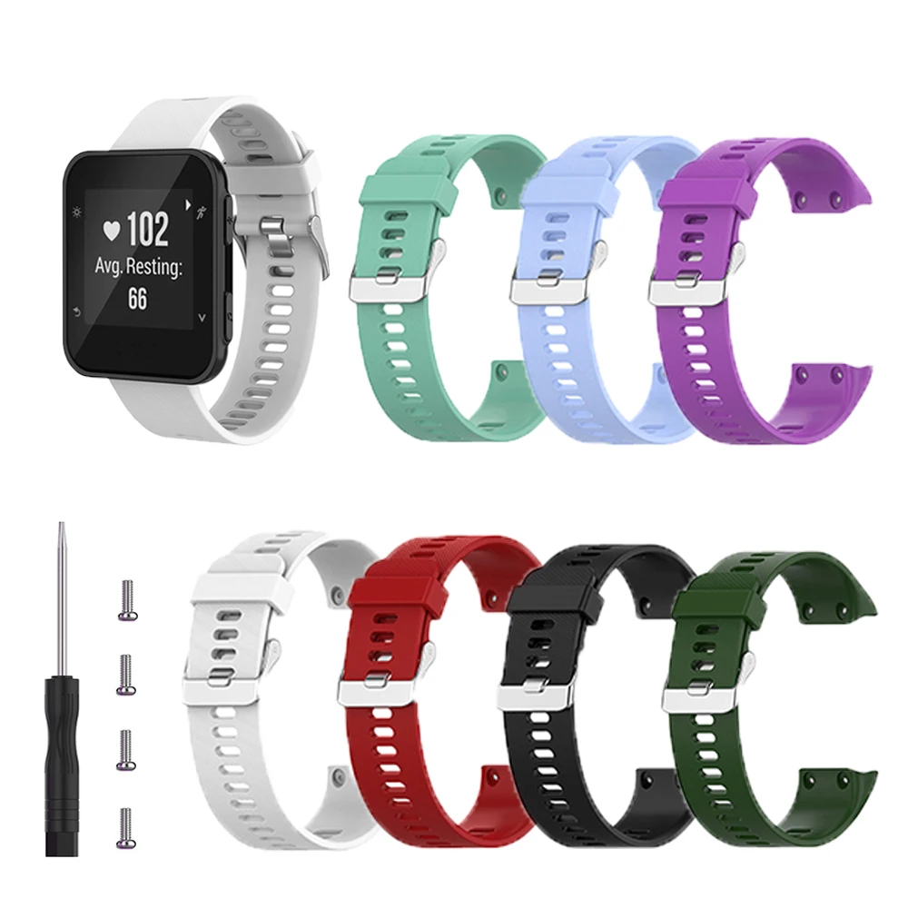 220-140mm For Garmin Forerunner 35 Fashion Silicone Wrist Strap Smart Watch Band Wristband | Электроника