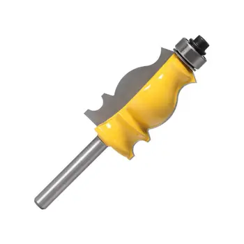 

6mm Shank Handrail Knife Architectural Line Router Bit Trimming Cutter Woodwork