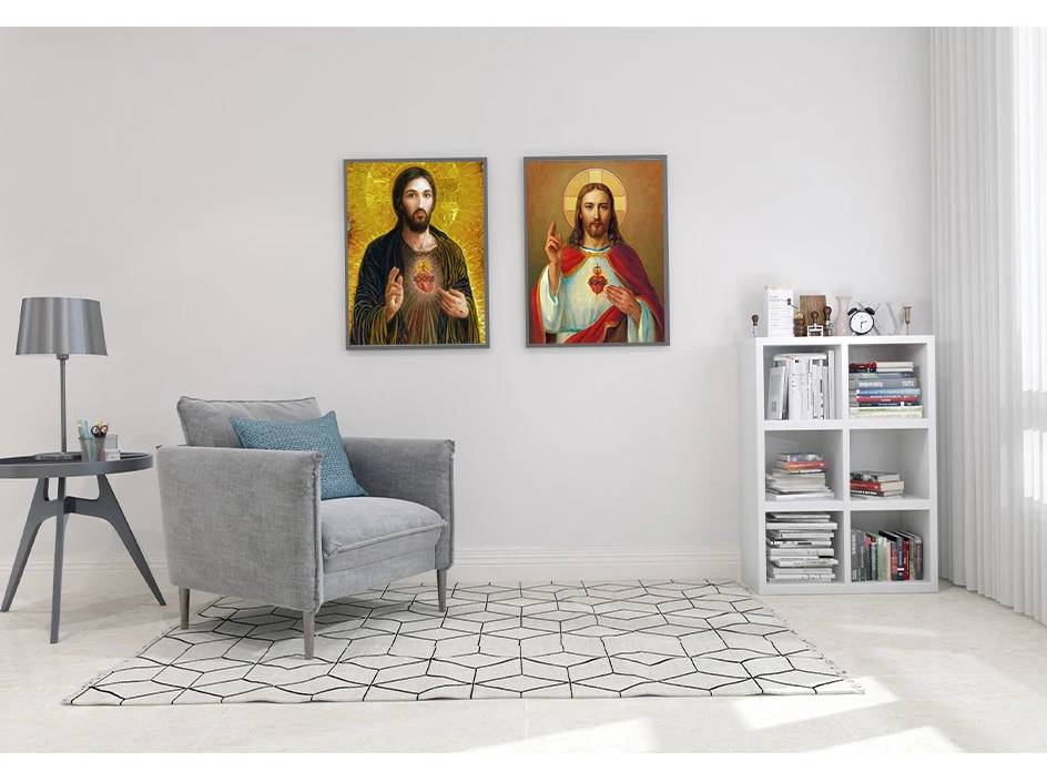 Diy Diamond Painting Jesus Photos Home Decor 5D Full Square/Round Diamont Embroidery Religion Cross Stitch Mosaic Handmade Gifts