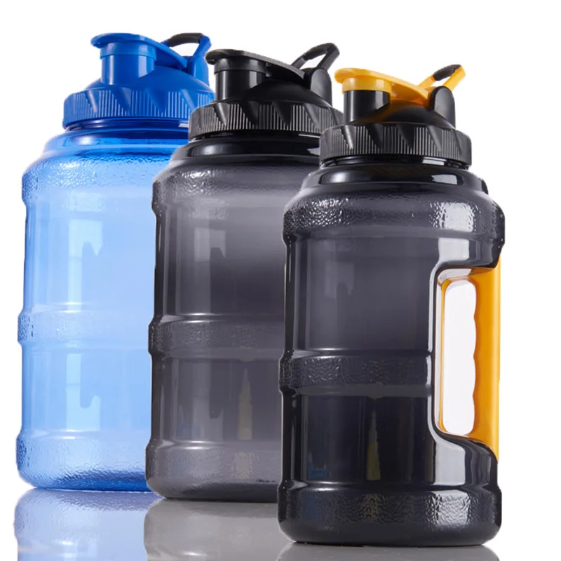

2.5L Gymnasium Large Capacity Sports Water Bottle Creative Plastic Water Bottle Handle Portable Water Bucket Gift Promotion
