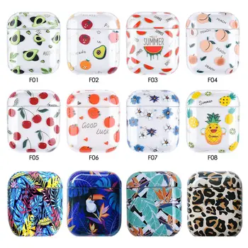

Earphone Case For Airpods 2 Case Luxury Marble Hard Headphone Case Protective Cover Accessories for Apple Air pods Charging Box