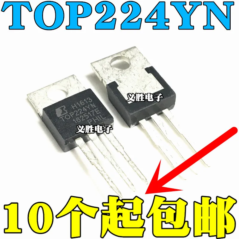 

New and original TO-220 TOP224YN TOP224Y TOP224 Power management chip, switching power supply IC, triode