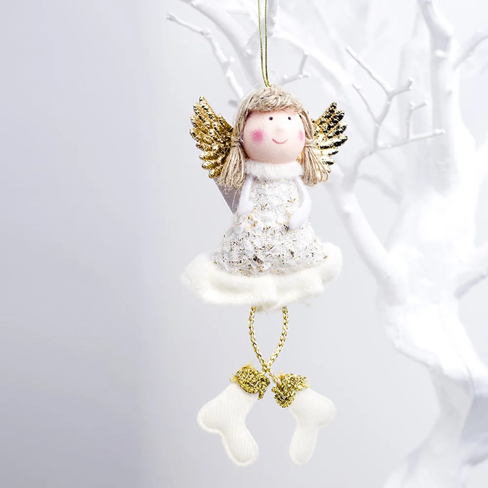 Christmas Angel Doll Merry Christmas Decorations for Home Decor Noel Xmas Tree Decorations Ornament Happy New Year Decor,Q