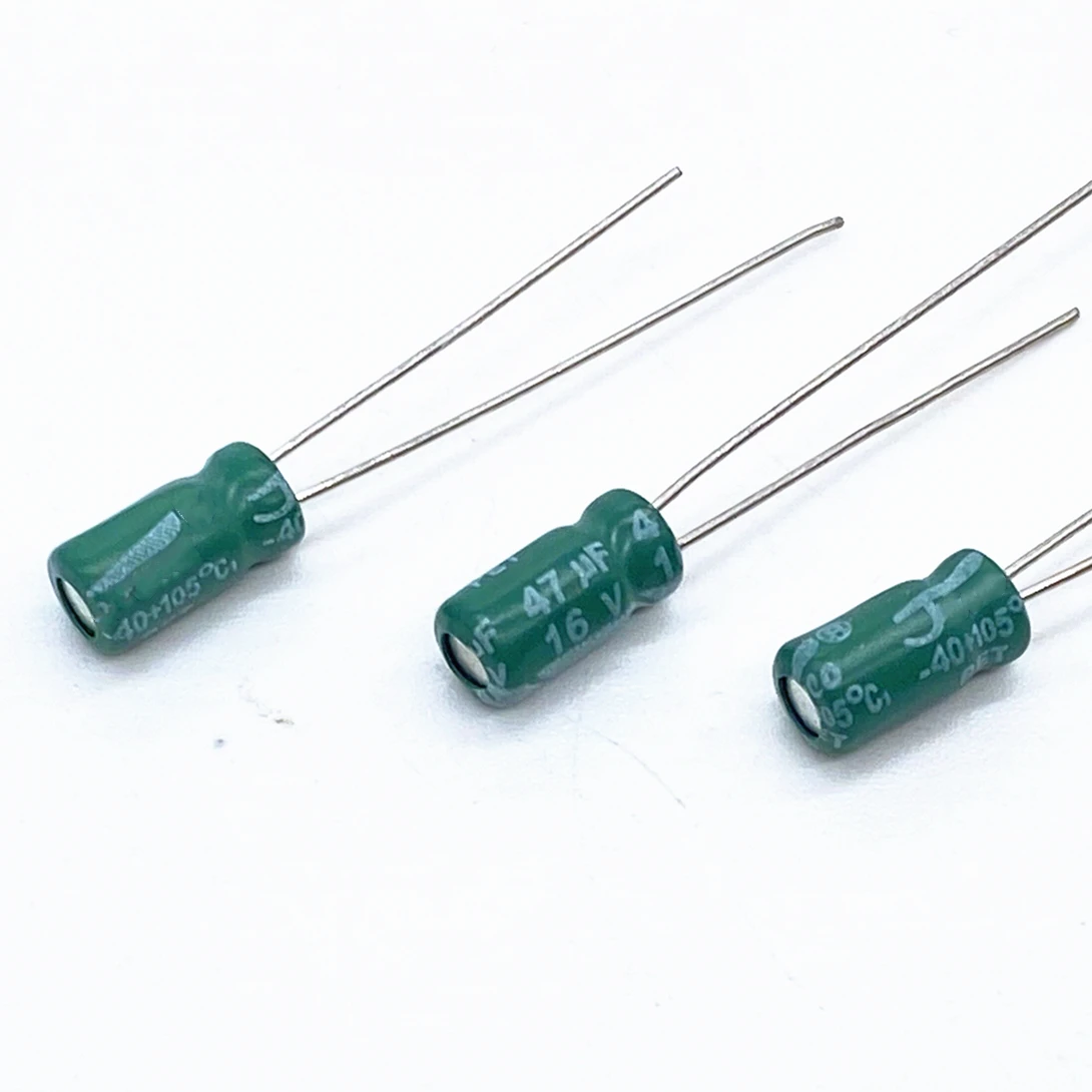 

Алюминиевый электролитический конденсатор 100 шт./лот 16 в 47 мкФ, Размер 4*7 мм, 16v47uf 47 мкФ Ф 16 в 20%