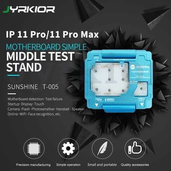 

Sunshine For iPhone 11 /11 Pro /11 Pro Max Motherboard Test Fixture Double-Deck Upper And Lower Mainboard Function Tester