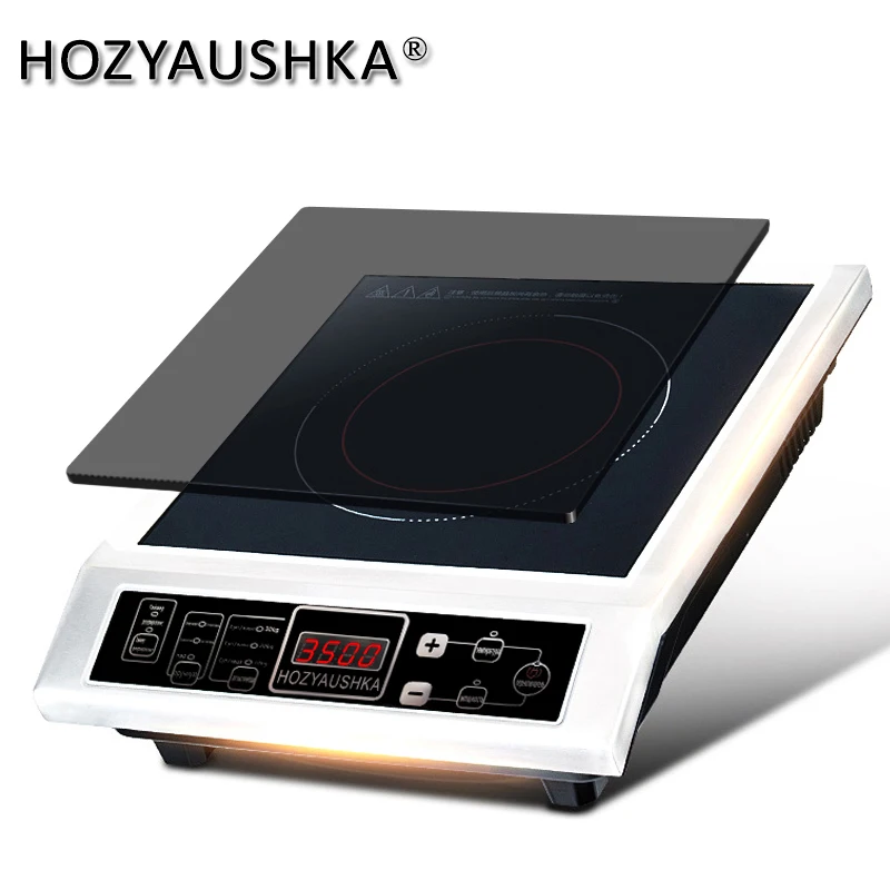 High-power induction cooker 3500W commercial stainless steel induction cooker household stir fry battery 3