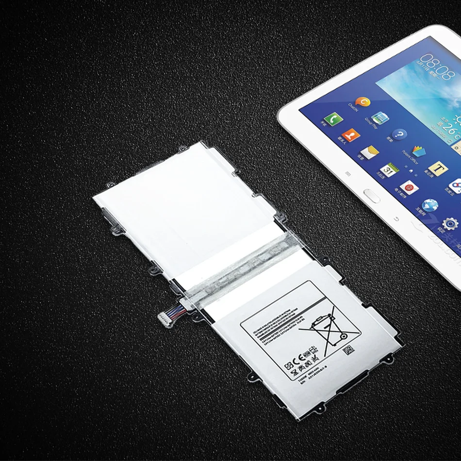 Планшет 6800 мА/ч, 25.84Wh T4500E T4500C Замена Батарея для Samsung Galaxy Tab Tablet 3 10,1 P5200 P5210 P5220 GT-P5200