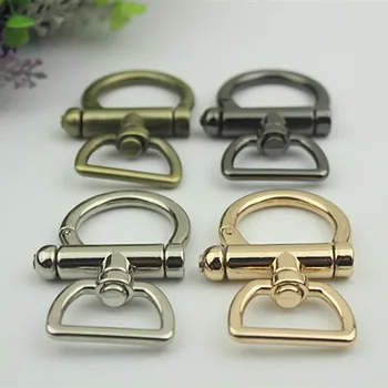 

Bag Shoulder Strap Hooks Accessories Light Gold Activity Keychain Dog Buckle Connection Hardware