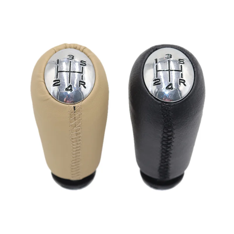 5 Скорость кожаная ручка переключения рулевого механизма автомобиля головка для