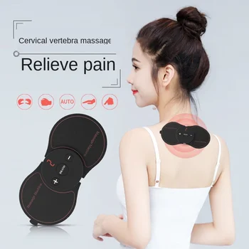 

Mini Massage Stickers Portable Charging Cervical Vertebra Physiotherapy Device Massager Multifunction Physiotherapy Neck Sticker