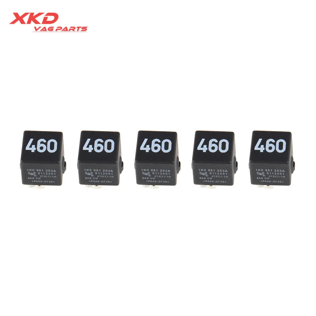 1K0 951 253A 5 шт. автомобиль#460 ECU релейный узел управления двигателем для V-W J-etta Golf MK5 Passat AU-DI A3 TT 1K0951253A