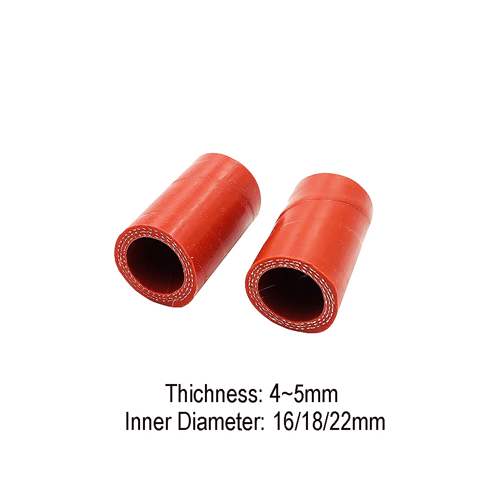 

2PCS Exhaust Pipe Super High Temperature 400 Degrees Rubber Sac Methanol Engine Tube Dia 16/18/22mm Spare Parts for RC Boat