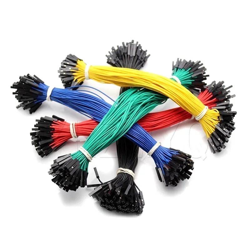 Lot de 40 câbles Dupont 20cm 24AWG femelle-femelle pour drone RC Arduino