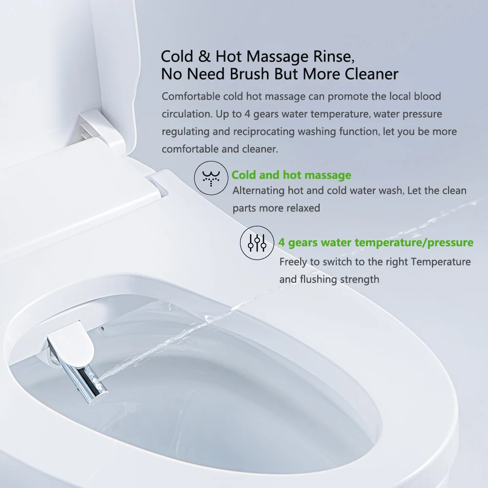Xiaomi Smartmi Смарт сиденье для туалета крышка фильтра с подогревом воды Электронный Подогрев Биде Спрей Closestool со светодиодным ночным светом