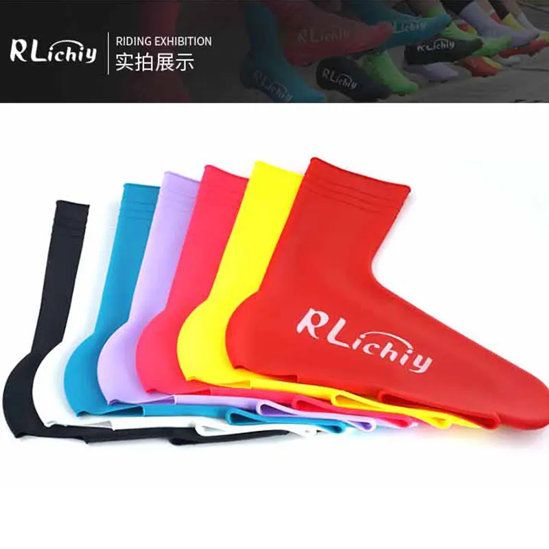 

Unisex Waterproof Windproof Bike Shoe Cover Low Wind Aerodynamics Cycling Lock Shoe Covers Road Bike Overshoes For Rainy Or Tt