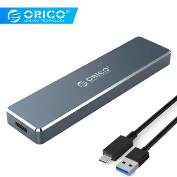 

ORICO USB 3.1 Type-C M.2 SSD Case Box 5Gbps Aluminum Alloy M.2 NGFF SSD Hard Disk Drive Enclosure for Windows Mac OS Linux PC