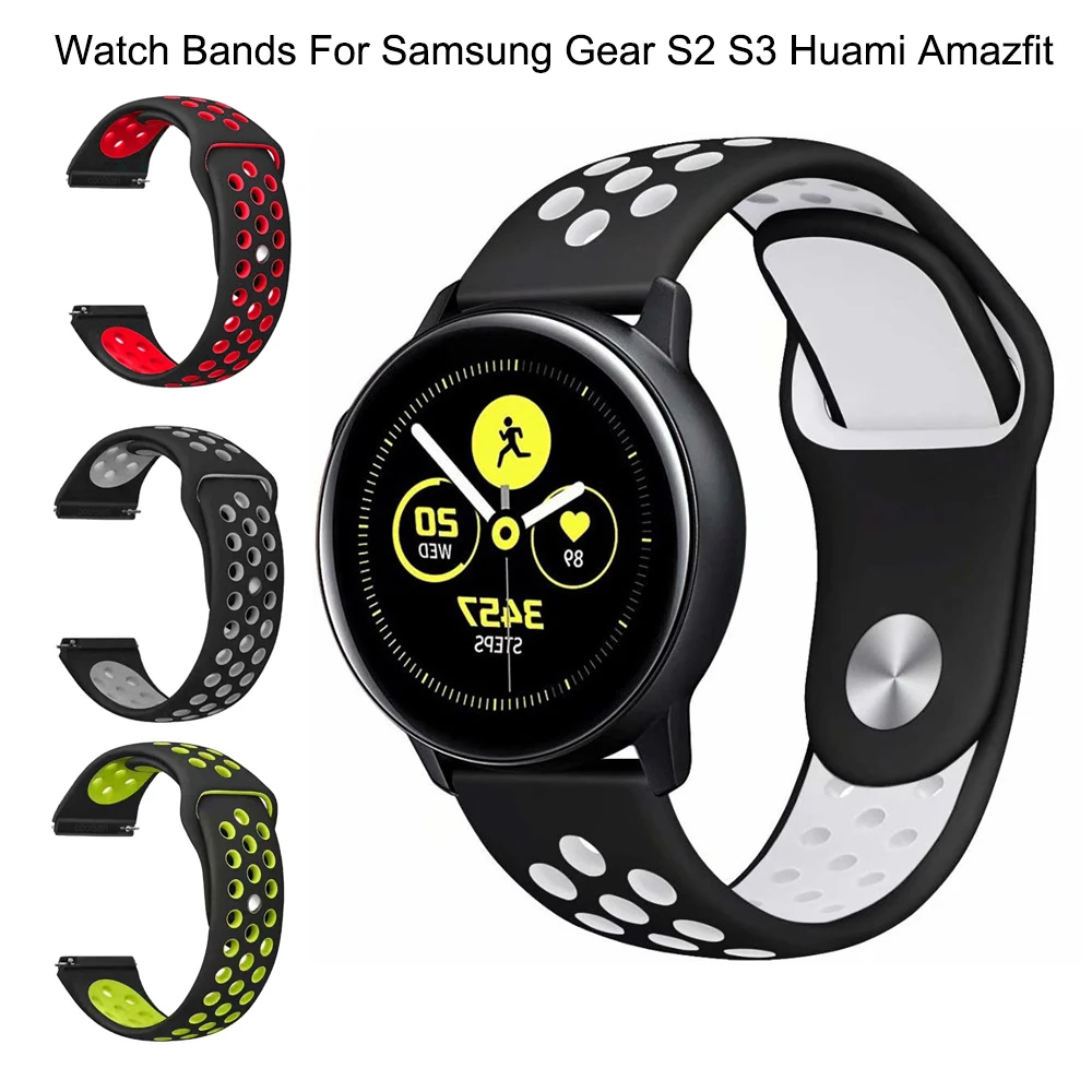 Gear S3 для samsung Galaxy watch 46 мм активный 42 gear S 3 frontier sport S2 huawei GT ремешок 22 браслет