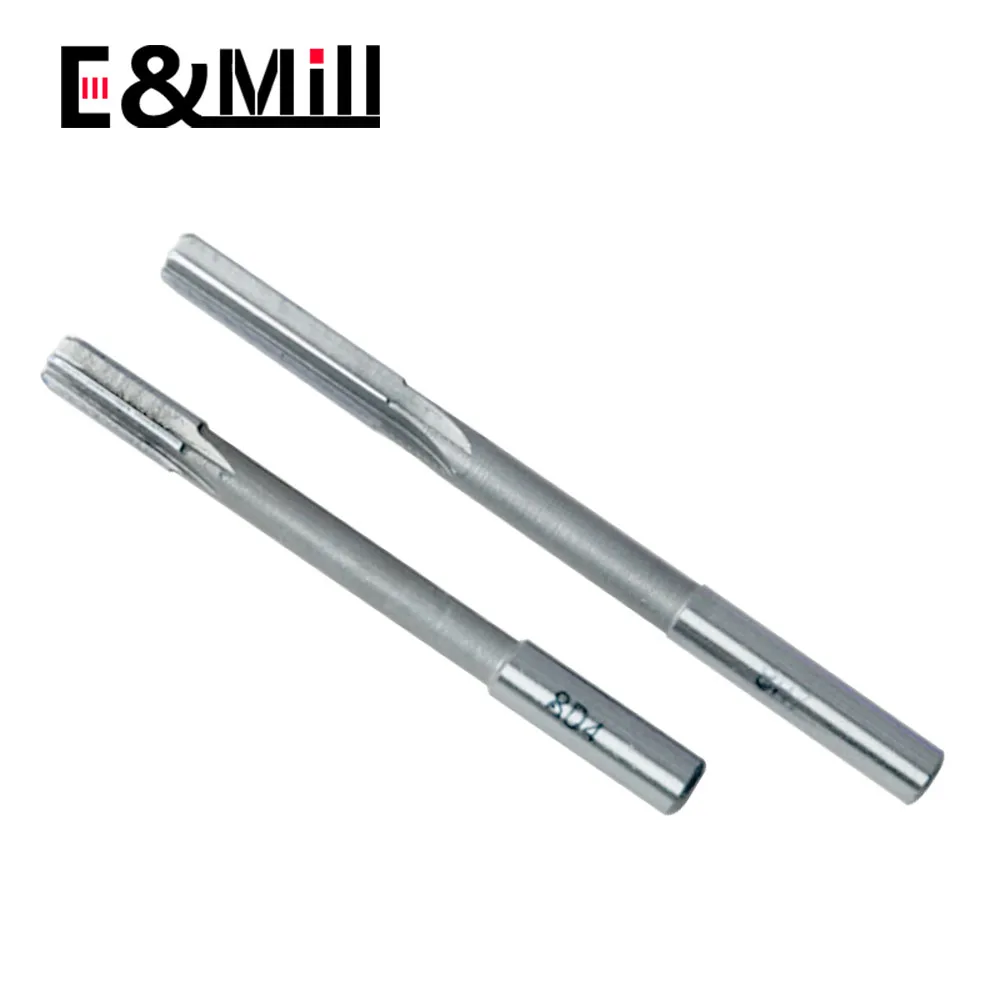 Reamers for high-speed steel inlaid with cemented carbide straight shank and tapered shank tungsten steel reamer 6 13 16 20mm