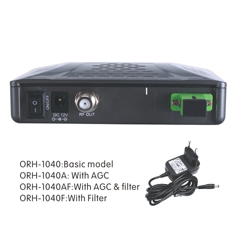 CATV Волоконно-оптический приемник активный узел ORH-1040AW FTTH AGC источника питания (AW)