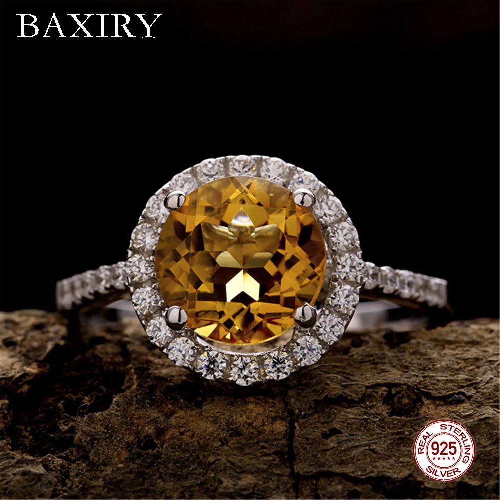 Перидот кольцо с топазом кольца из стерлингового серебра 925 для женщин драгоценные камни натуральный Драгоценное серебряное кольцо Moissanite танзанитное кольцо новое - Цвет камня: Gemstones-JR49