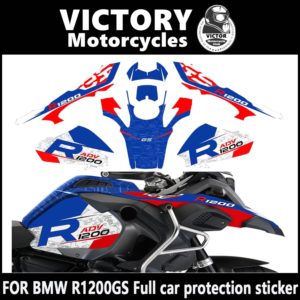 Защитная Наклейка для Мотоцикла BMW R1200GS Adventure R1200 ADV 2014 2015 2016 2017 | Автомобили и