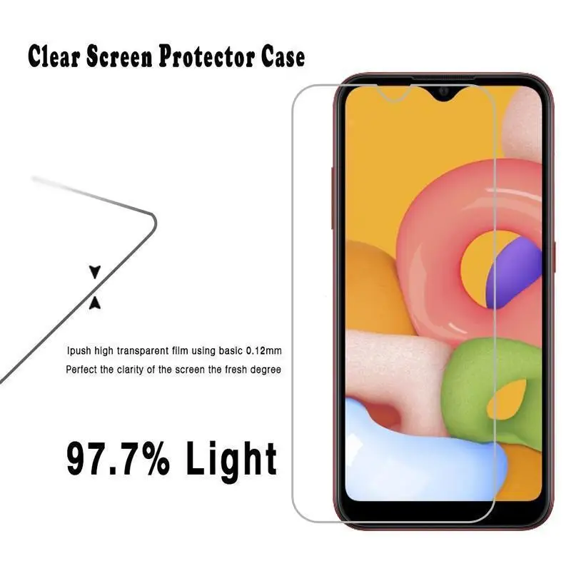 9H HD закаленное стекло для samsung Galaxy A01 A51 A71 Защитная пленка экрана A50 A70|Защитные