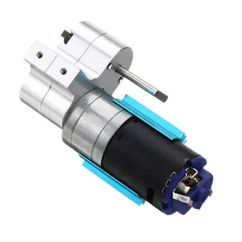 

370 Brushed Motor with Alloy Heat Sink Gear Box Set for WPL Henglong C14 C24 B14 B24 B16 B36 4x4 6x6 Upgraded Parts 95AE
