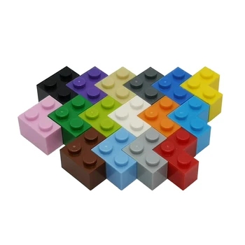 

MOC Building Blocks Foundation High Brick 1x2x2 Right Angle Fittings Toys for Kids