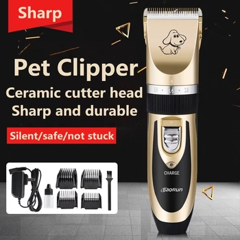 

Professional Pet Dog Hair Trimmer Animal Grooming Clippers Cat Cutter Machine Shaver Electric Scissor Clipper 110-240V