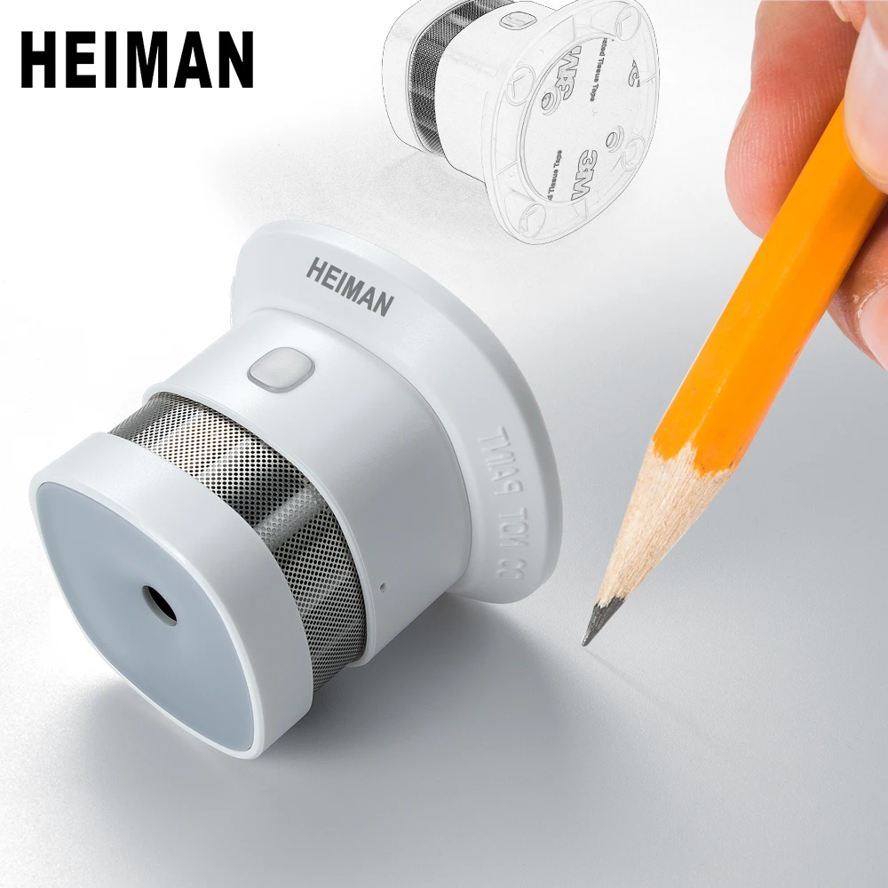 Автономный пожарный детектор дыма HEIMAN домашняя высокочувствительная система