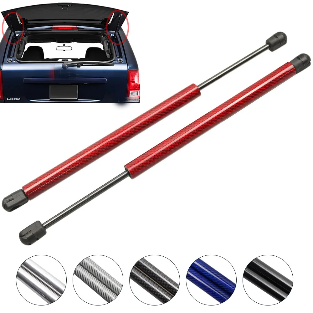 for Jeep Grand Cherokee 2005 2006 2007 2008 2009 2010 Rear Window carbon fiber Gas Lift Supports Struts Prop Rod Shocks DK | Автомобили и