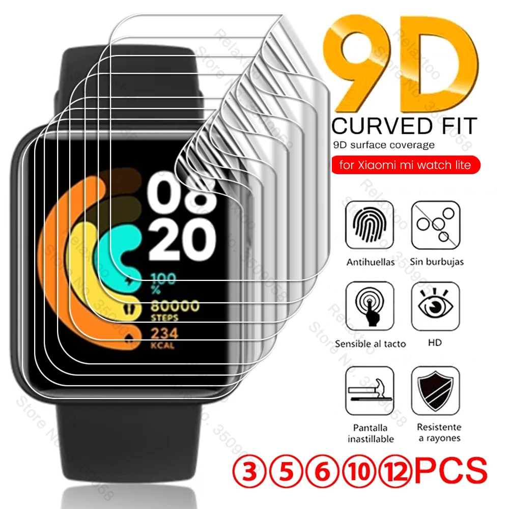 Гидрогелевая пленка для Xiaomi Mi Watch Lite Redmi Redmy 3-12 шт. | Электроника