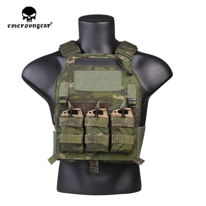 MCTP Emerson gear Emerson 419, тактический жилет с пластиной, бронежилет, дышащий, регулируемый, для страйкбола, пейнтбола, CS, защитное снаряжение - Color: MCTP