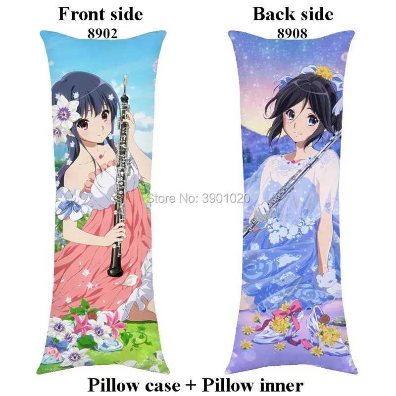 Аниме hibike! Euphonium подушка для тела с мультяшным рисунком Oumae Kumiko Kousaka Reina Длинная Подушка, включая внутреннюю