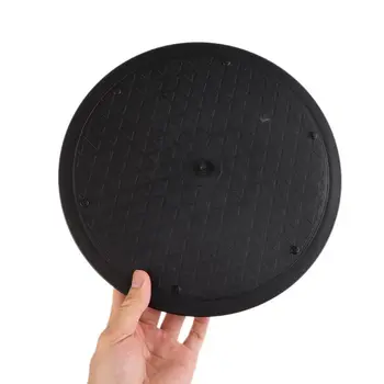 

12" Bonsai Turntable Rotating Plate Wheel Revolving Home Kitchen Display Stand