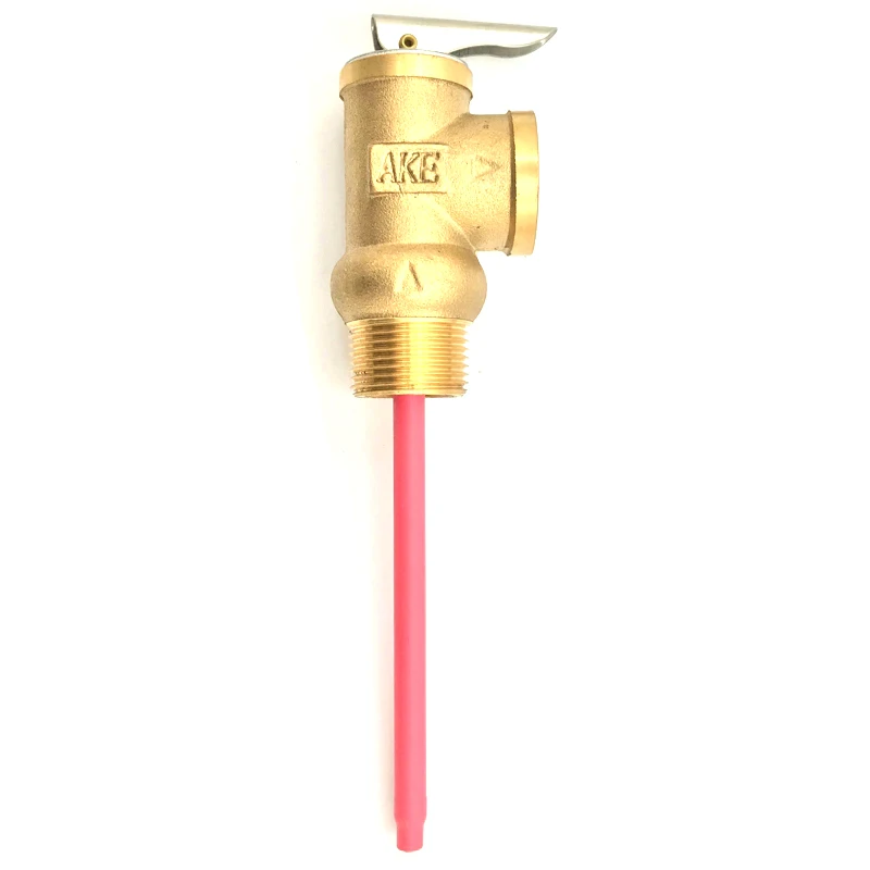 Топ WYA-20 99C 101 PSI 210F WYA-20 0.7Mpa до клапана BSP 3/4 дюймов предохранительный клапан температуры и давления как предохранительный клапан TP