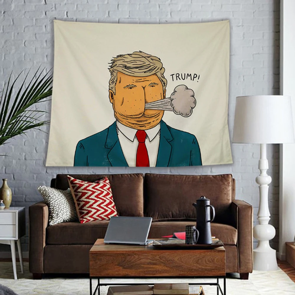 Дональд Джон Трамп портретный чехол для подушки из полиэстера американский