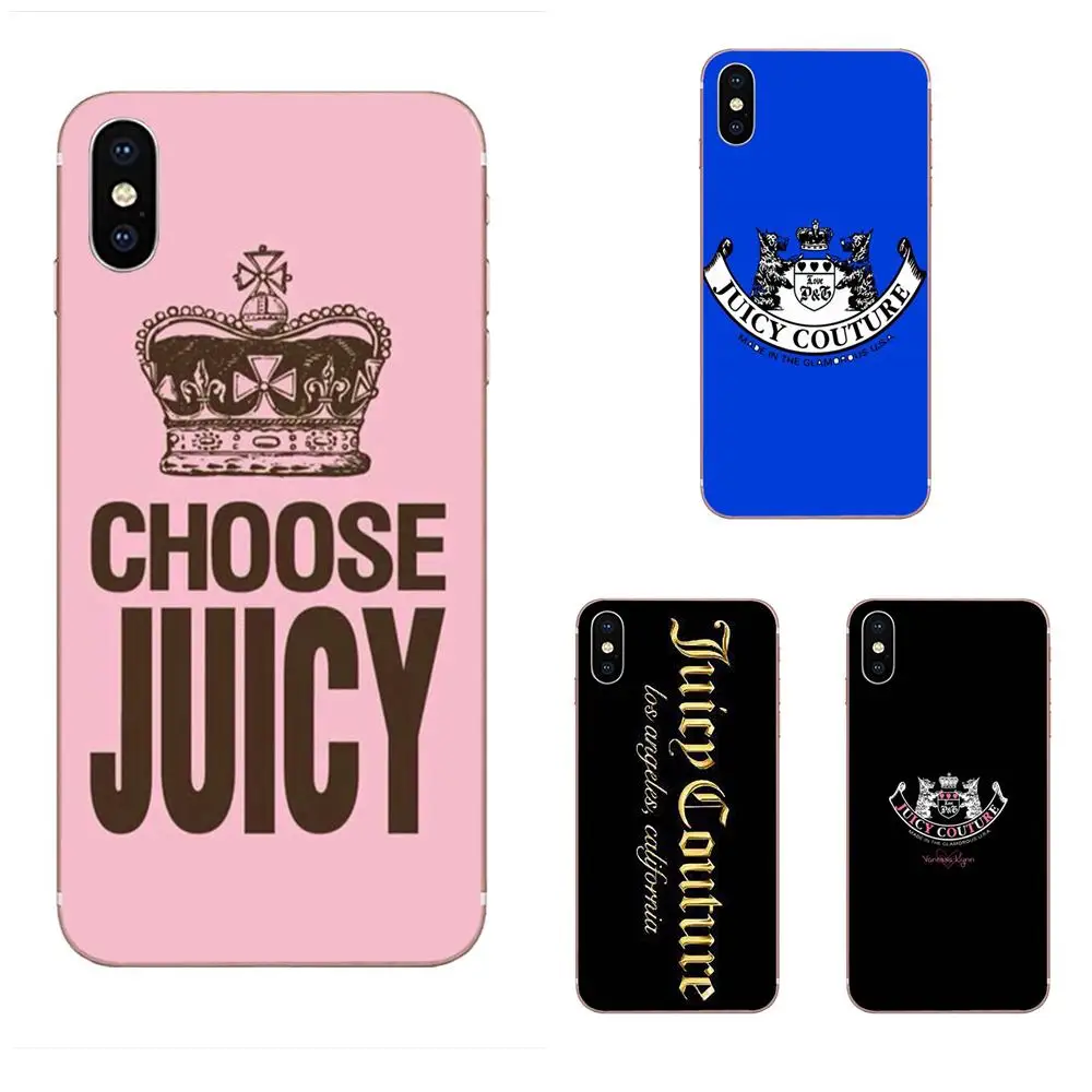 

Jc Tide Brand Juicy Couture Soft Accessories Case For Huawei Honor Mate 7 7A 8 9 10 20 V8 V9 V10 G Lite Play Mini Pro P Smart