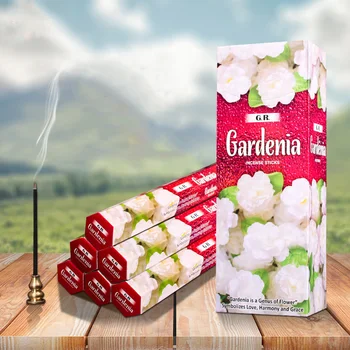 

India Incense Gardenia Fragrance Aroma Incense Stick Aromatherapy Sleep Health Incense Household Indoor Supply