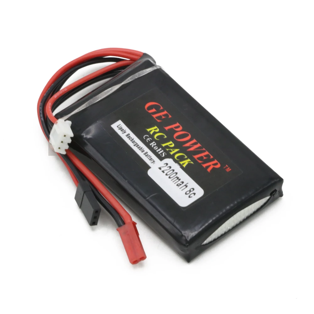 Радиоуправляемый аккумулятор 11.1v 3S 2200MAH 8C 3PK Lipo для передатчика Flysky FS GT6/FS GT3B/FS T6|lipo