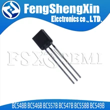 100 шт. TO92 транзистор BC548B BC546B BC557B BC547B BC558B BC549B BC548 BC546 BC557 BC547 BC558 BC549 TO-92