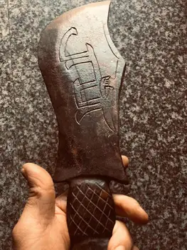 

Iron ore hongshan culture hand-carved archaize broadsword