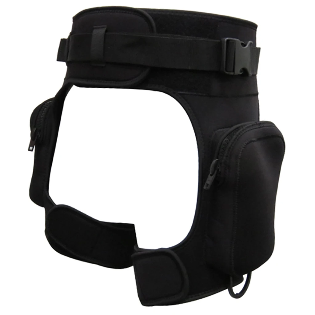 5mm Neoprene Wetsuit Shorts with Zipper Pocket and Adjustable Waist Belt Diving Shorts for Water Sports Beach Activities